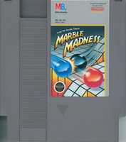 Free download Marble Madness [NES-MV-USA] (Nintendo NES) - Cart Scans free photo or picture to be edited with GIMP online image editor